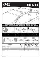 Yakima K762 Manual De Instrucciones