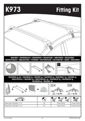 Yakima K973 Instrucciones De Montaje