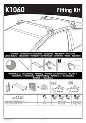 Yakima K1060 Instrucciones De Montaje