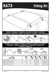 Yakima K673 Manual De Instrucciones