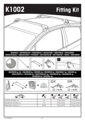 Yakima K1002 Manual De Instrucciones