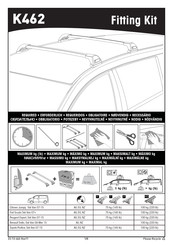 Yakima K462 Manual De Instrucciones