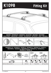 Yakima K1098 Manual De Instrucciones