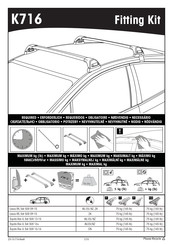 Yakima K716 Guia De Inicio Rapido