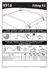 Yakima K916 Instrucciones De Montaje