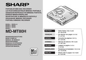 Sharp MD-MT80H Manual De Manejo