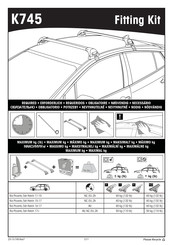 Yakima K745 Guia De Inicio Rapido