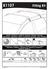 Yakima K1107 Guia De Inicio Rapido