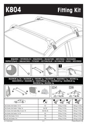 Yakima K804 Manual De Instrucciones