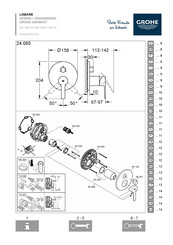 Grohe LINEARE 24 095 Manual De Instrucciones