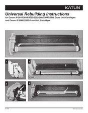 Katun Canon iR 2018 Instrucciones Universales De Reconstrucción