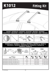 Yakima K1012 Instrucciones De Montaje