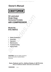 Craftsman 919.195412 Manual Del Usuario