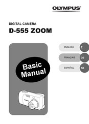 Olympus D-555 ZOOM Manual Básico