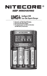 Nitecore UMS4 Manual De Instrucciones