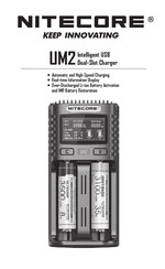 Nitecore UM2 Manual De Instrucciones