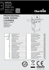 Char-Broil PROFESSIONAL CORE Serie Instrucciones De Funcionamiento