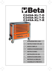 Beta C24SA-XL/7-O Instrucciones