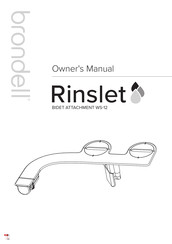 brondell Rinslet WS-12 Manual Del Usuario