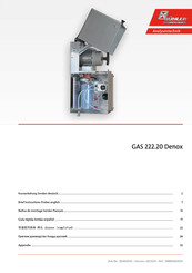 Bühler technologies GAS 222.20 Denox Manual De Instrucciones