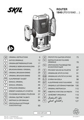 Skil F0151840 Serie Manual Original