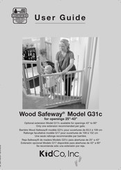 Kidco Wood Safeway G31c Guia Del Usuario