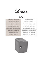 ARDES 5I04 Folleto De Instrucciones
