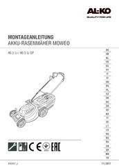 AL-KO MOWEO 46.5 Li Manual Del Usuario