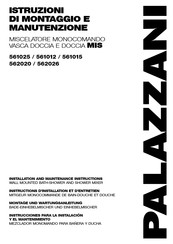 PALAZZANI MIS 561015 Manual De Instrucciones