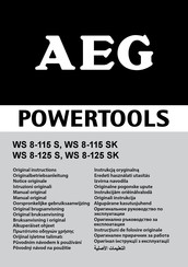 AEG WS 8-115 SK Manual Original