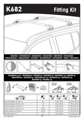 Yakima K682 Instrucciones De Montaje