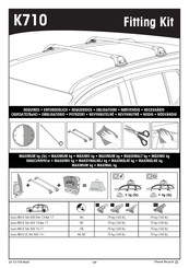 Yakima K710 Instrucciones De Montaje