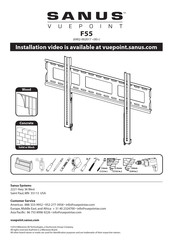 SANUS VuePoint 6902-002017 Manual De Instrucciones