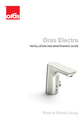 Oras Electra 6151F Guía De Instalación Y Mantenimiento