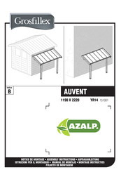 Grosfillex AUVENT YR14 Manual De Montaje