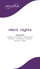 LifeWave silent nights Instrucciones