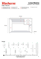 Ricchezze Mesina Serie Instrucciones De Montaje