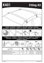 Yakima K401 Guia De Inicio Rapido