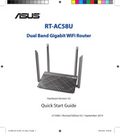 Asus RT-AC58U Guia De Inicio Rapido