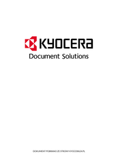 Kyocera TASKalfa 3011i Manual Del Usuario