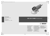 Bosch GEX 150 TURBO Manual Original