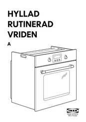 IKEA VRIDEN Manual Del Usuario