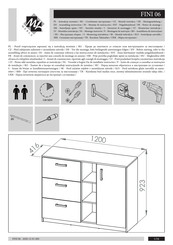 ML MEBLE FINI 06 Instrucciones De Montaje