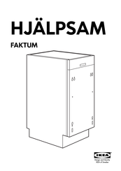 IKEA HJALPSAM FAKTUM Manual De Instrucciones