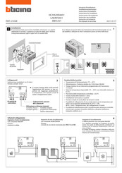 Bticino HD4451 Manual De Instrucciones