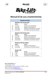 Bike-Lift AG756-004/R Manual De Uso Y Mantenimiento