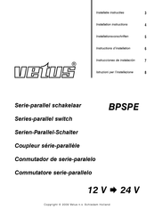 Vetus BPSPE Instrucciones De Instalación