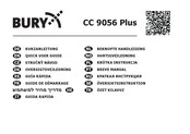 BURY CC 9056 Plus Guía Rápida