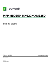 Lexmark XM3250 Guia Del Usuario