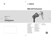Bosch GBH 220 professional Manual Original
